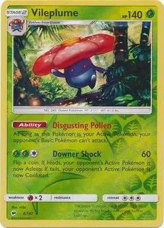Vileplume Reverse Holo 6