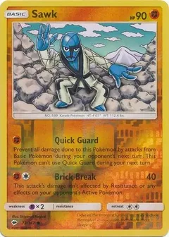 Sawk Reverse Holo 72