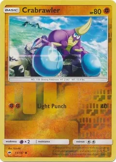 Crabrawler Reverse Holo 73