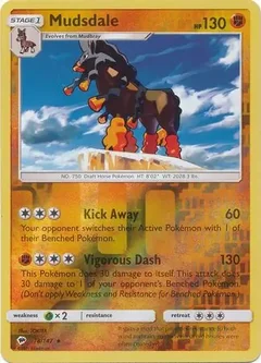 Mudsdale Reverse Holo 78