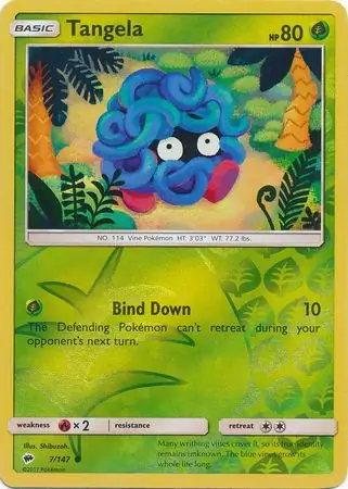 Tangela Reverse Holo