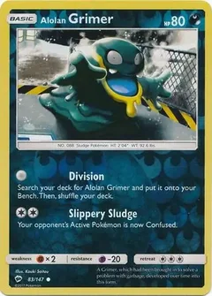 Alolan Grimer Reverse Holo 83