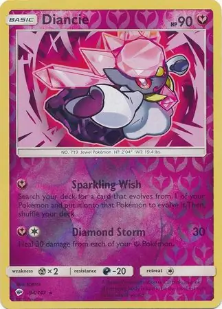 Diancie Reverse Holo