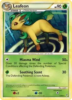 Leafeon Holo 13
