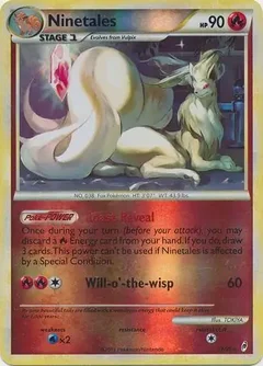 Ninetales Reverse Holo 17