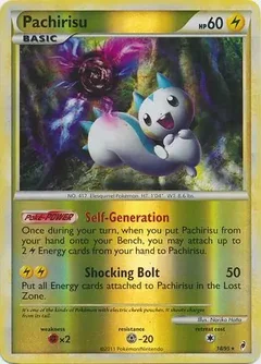 Pachirisu Reverse Holo 18