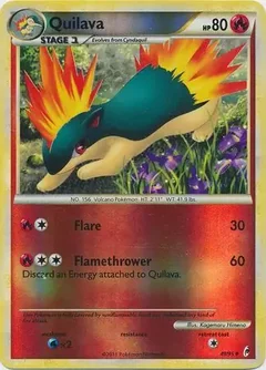 Quilava Reverse Holo 49
