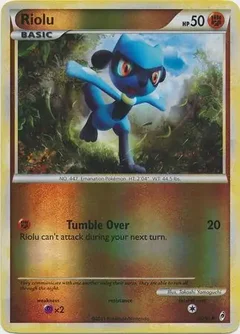 Riolu Reverse Holo 50