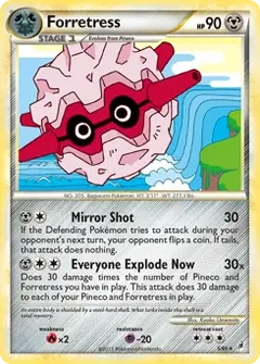 Forretress Holo 5