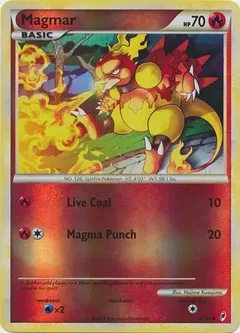 Magmar Reverse Holo 62