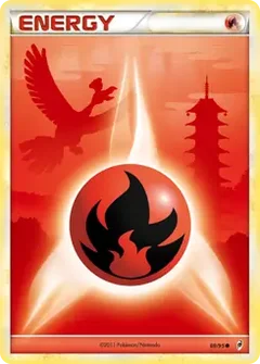 Fire Energy Reverse Holo 89