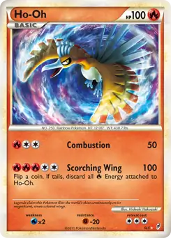 holographic ho oh card value PokeDATA Commemorate your favorite tabletop game with this Ethans Ho Ho-oh (7) - Neo Revelation