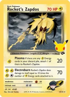 Rocket's Zapdos 15
