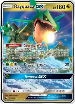 Rayquaza GX 109
