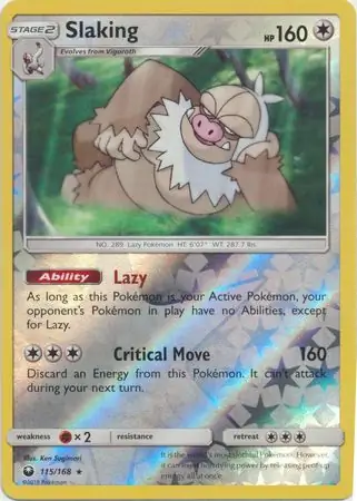 Slaking Reverse Holo