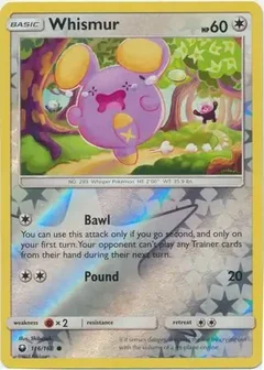 Whismur Reverse Holo 116