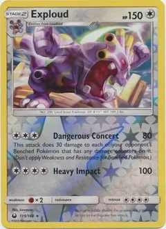 Exploud Reverse Holo 119
