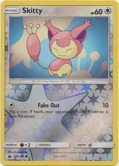 Skitty Reverse Holo 120