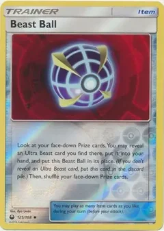 Beast Ball Reverse Holo 125