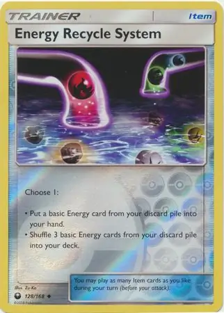 Energy Recycle System Reverse Holo