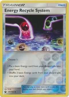 Energy Recycle System Reverse Holo 128
