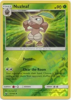 Nuzleaf Reverse Holo 13