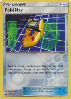 PokeNav Reverse Holo 140