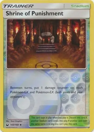 Shrine of Punishment Reverse Holo