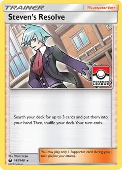 Steven's Resolve Holo 145