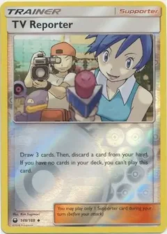 TV Reporter Reverse Holo 149