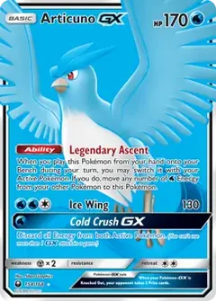 Full Art Articuno GX 154