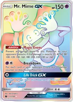 Mr. Mime GX Secret 173