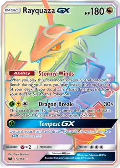 Rayquaza GX Secret