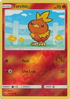 Torchic Reverse Holo 26