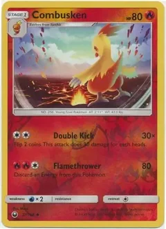 Combusken Reverse Holo 27