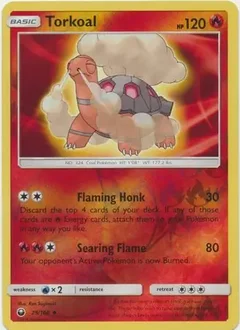 Torkoal Reverse Holo 29