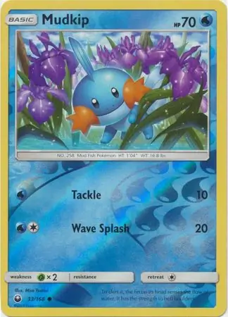 Mudkip Reverse Holo