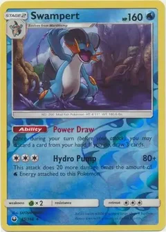 Swampert Reverse Holo 35