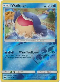Wailmer Reverse Holo 39