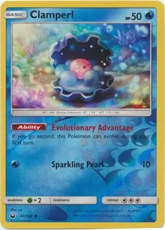 Clamperl Reverse Holo 41
