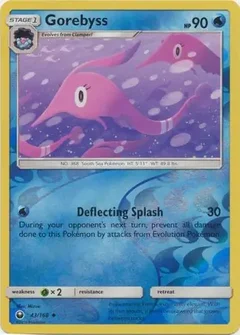 Gorebyss Reverse Holo 43