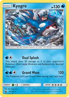 Kyogre Holo 46