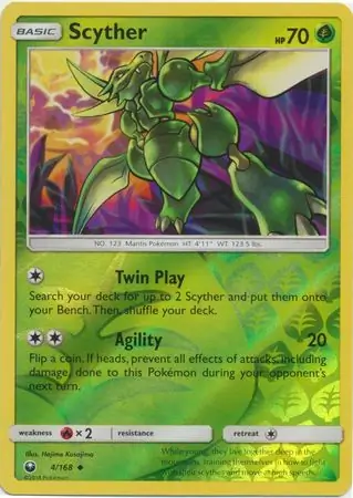 Scyther Reverse Holo