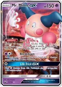Mr. Mime GX 56