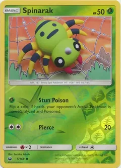 Spinarak Reverse Holo 5
