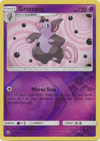Grumpig Reverse Holo