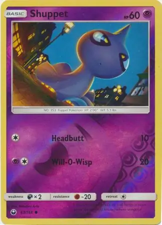 Shuppet Reverse Holo