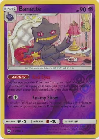 Banette Reverse Holo