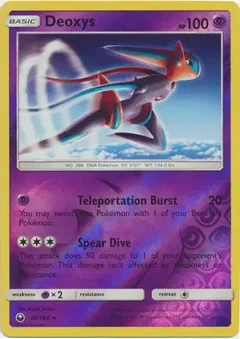 Deoxys Reverse Holo 69
