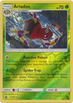 Ariados Reverse Holo 6